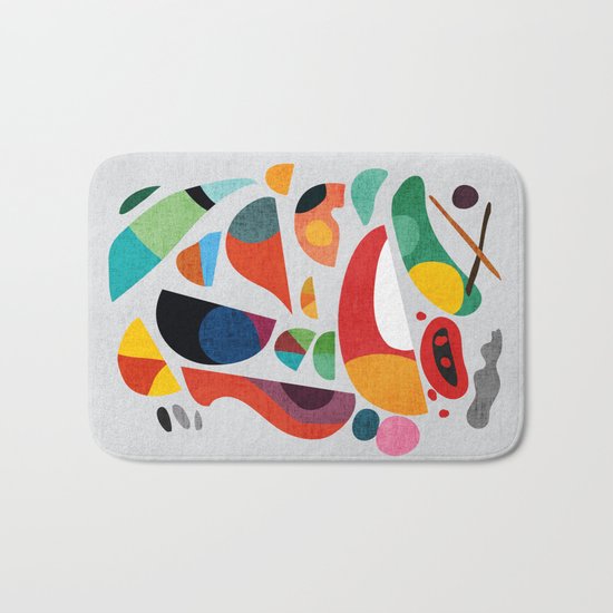 Still life from god's kitchen Bath Mat