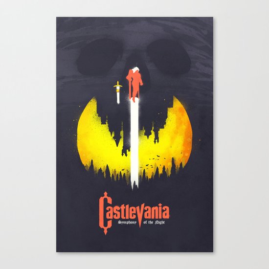 Castlevania: Symphony of the Night Canvas Print