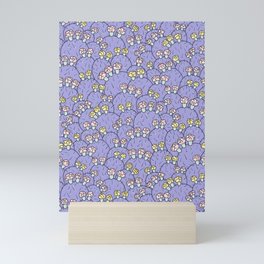 Lilac Cactus Garden Mini Art Print
