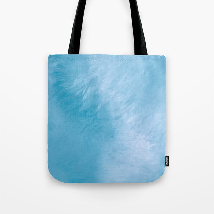 Beautiful modern soft blue color abstract  Tote Bag