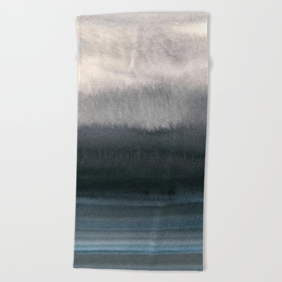 behind the fog Beach Towel