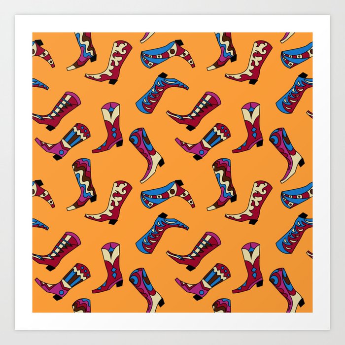 Funky discount cowboy boots