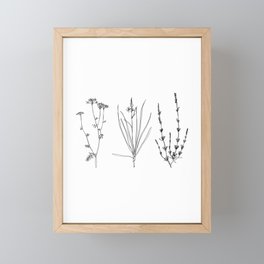 Wildflowers Framed Mini Art Print