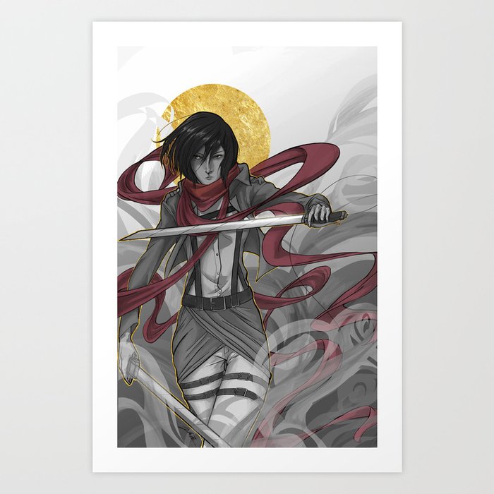 Mikasa Art Print