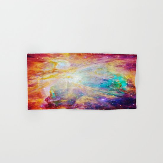 nEBula : Colorful Orion Nebula Hand & Bath Towel
