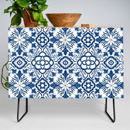 Intricate Floral Tile B Credenza