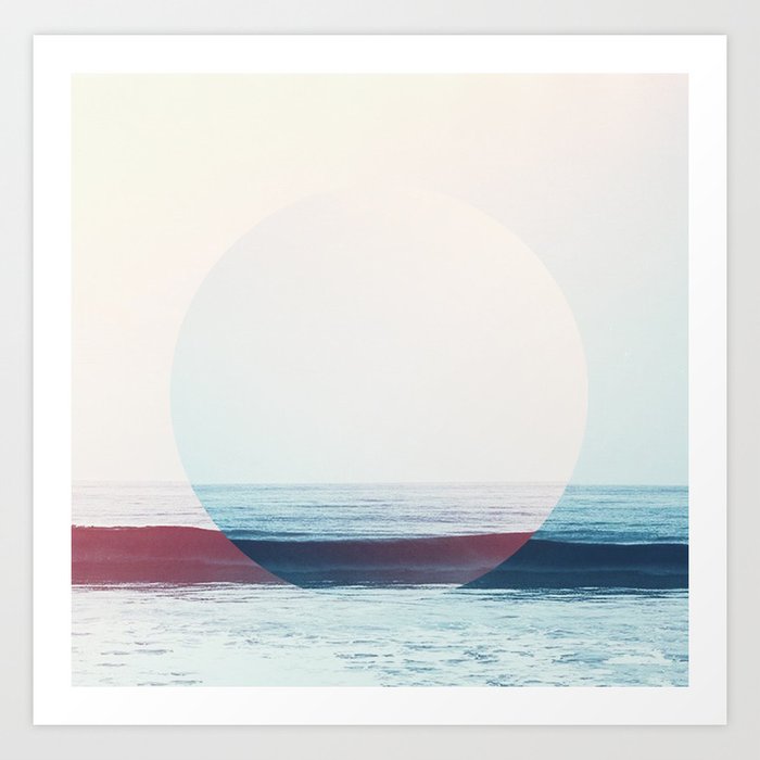 Oceans Apart Art Print