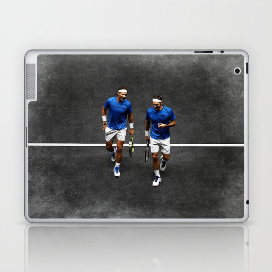 Nadal & Federer Laptop & iPad Skin