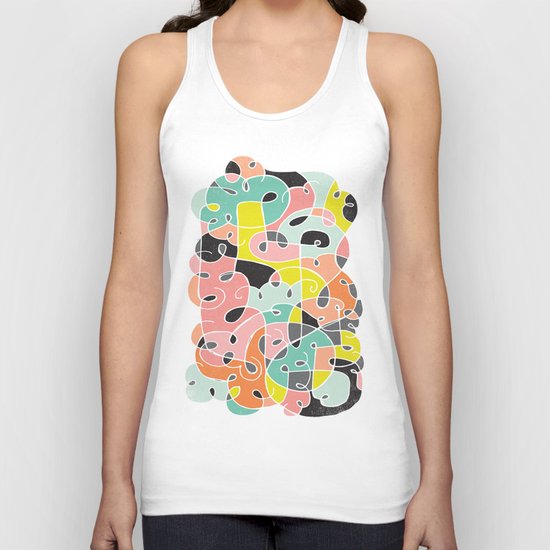 ABSTRACT 1 Unisex Tank Top