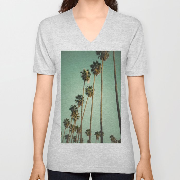 Vintage LA V Neck T Shirt