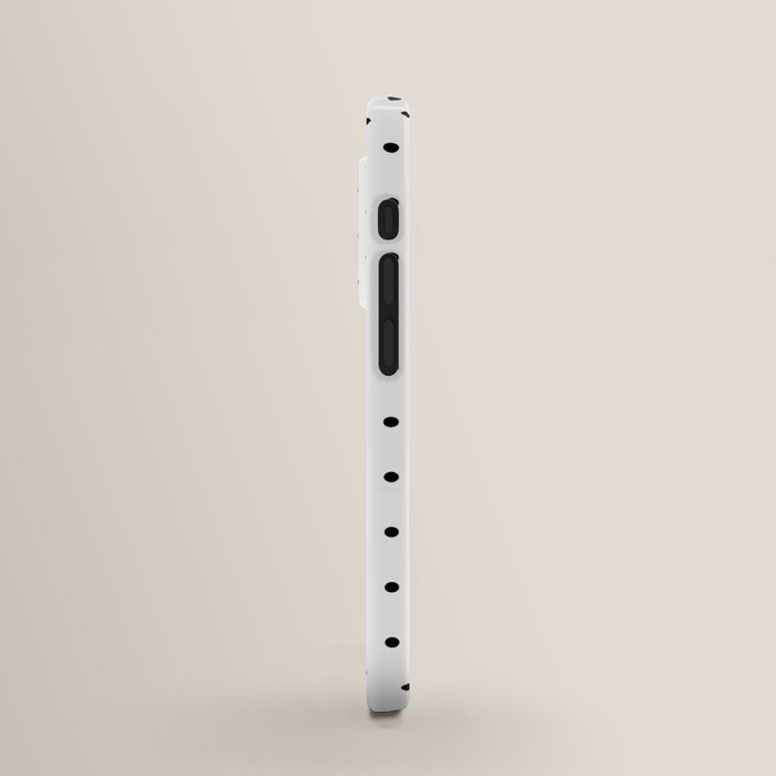 Small Black Polka dots Background