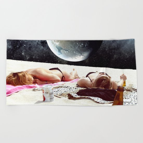 Under Beach Towel