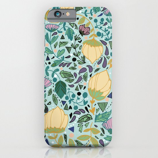 Flower Pattern iPhone & iPod Case