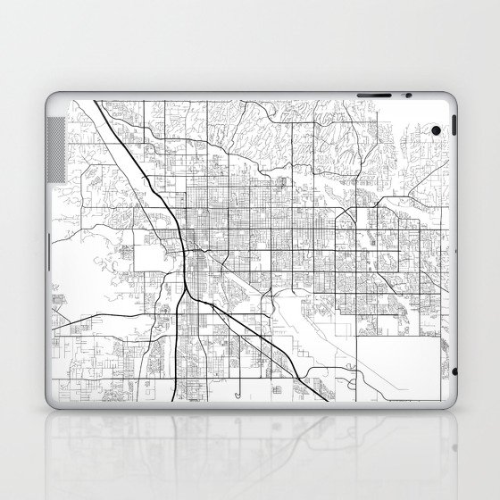 Minimal City Maps - Map Of Tucson, Arizona, United States Laptop & iPad Skin