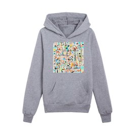 A day in the park. Kids Pullover Hoodies