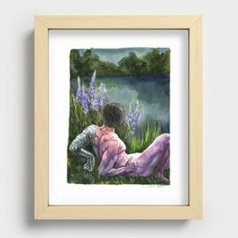 speedwell Recessed Framed Print