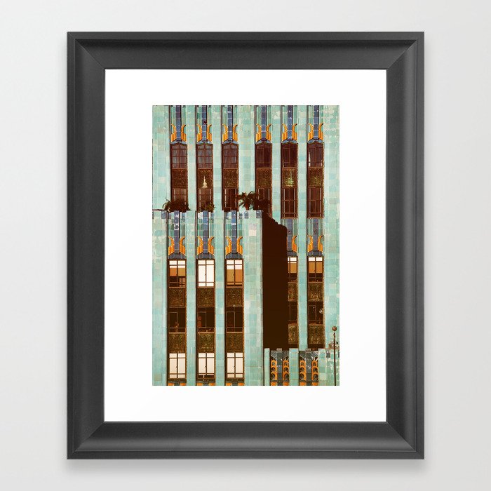 Art Deco Detail of the Eastern Building - Los Angeles #76 Framed Art Print