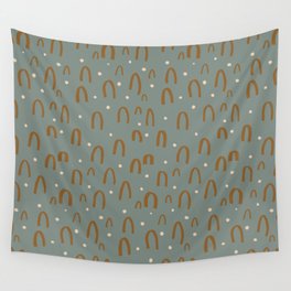 Arches & Dots II Wall Tapestry