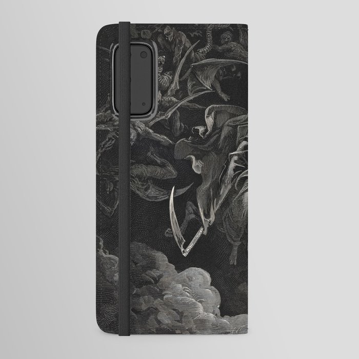 The Vision of Death, 1866 by Gustave Dore Android Wallet Case