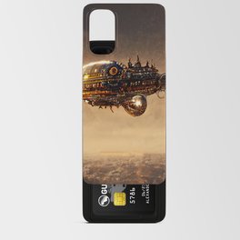 Steampunk Spaceship Android Card Case
