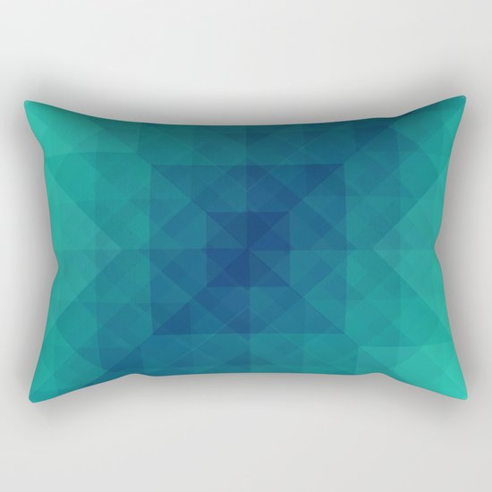 Emerald dreams Rectangular Pillow