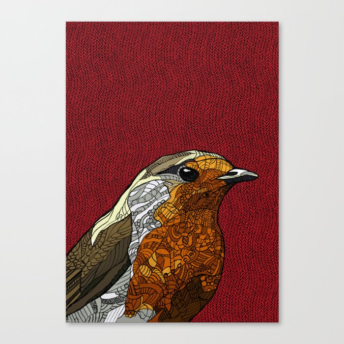 Red Robin Canvas Print