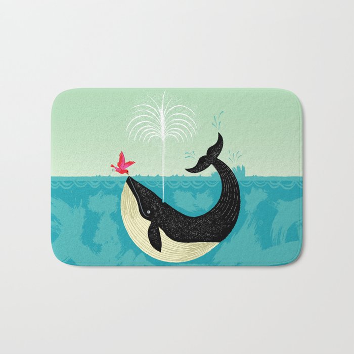The Bird and The Whale Bath Mat