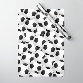 Football pattern Design Wrapping Paper