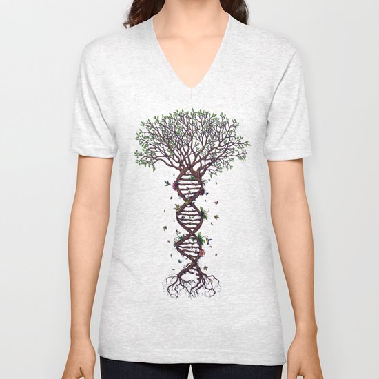 The Fabric of Life Unisex V-Neck