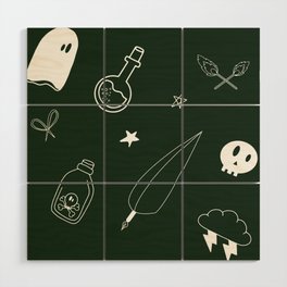 Witchcraft - Green Wood Wall Art