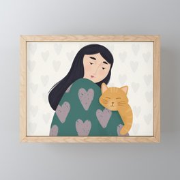 Wish I Had a Pet Framed Mini Art Print