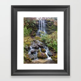 Waterfall Majesty Framed Art Print