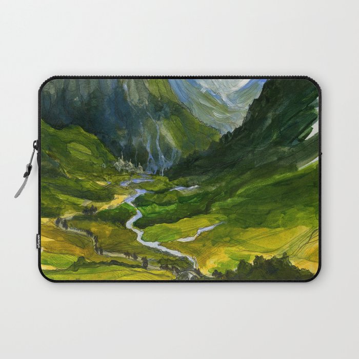 The Hidden Valley (original) Laptop Sleeve