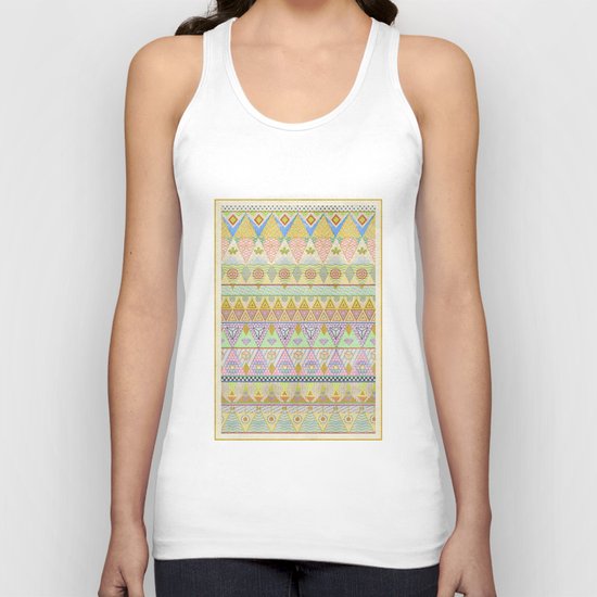 TROPIC THUNDER / PATTERN SERIES 004 Unisex Tank Top