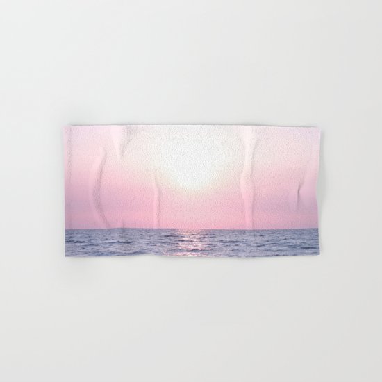 Ocean waves #pink Hand & Bath Towel