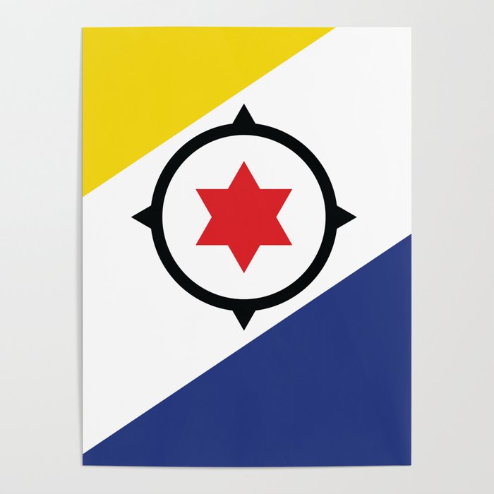 Bonaire flag Poster