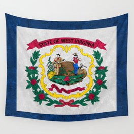 State Flag of West Virginia American Flags Banner Standard Colors Wall Tapestry