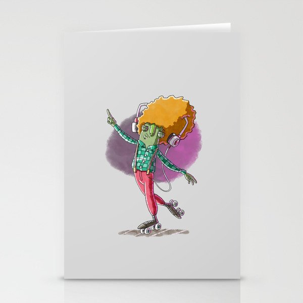 Disco Stationery Cards