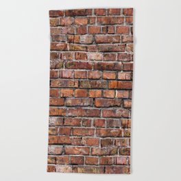 Brick Wall Beach Towel