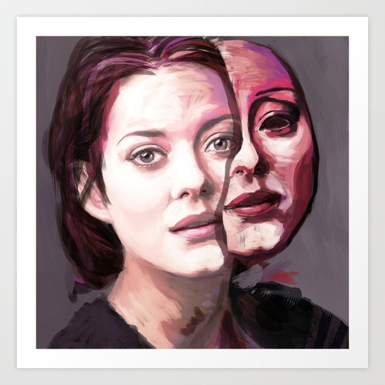 Marion Cotillard Art Print
