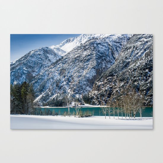 Achensee Winter Landscape Canvas Print