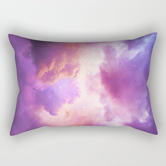 The Skies Are Painted Rectangular Pillow