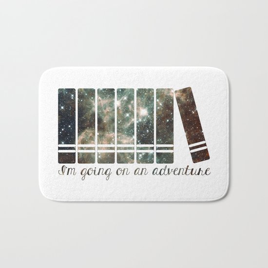 I'm Going on an Adventure - Galaxy II Bath Mat