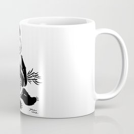 Panda Coffee Mug | Animal, Nature, Panda, Shapes, Drawing, Pandabear, Blackandwhite, Ink Pen, Bear, Wildlife 