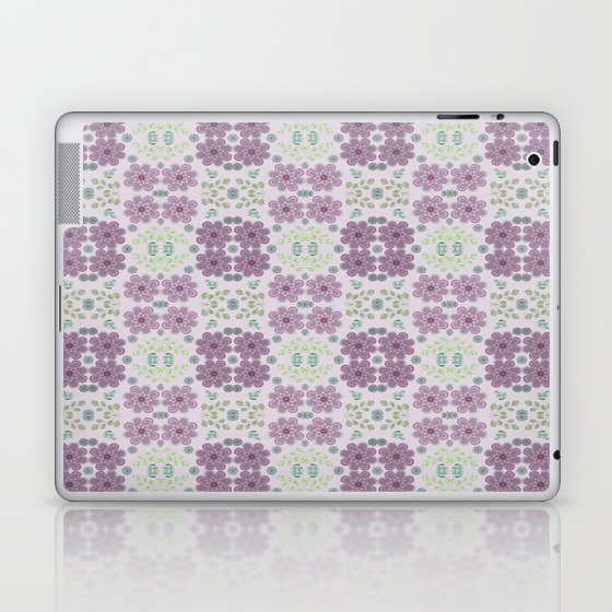 Wild Flowers in Lavender 3 Laptop & iPad Skin