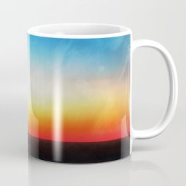 Abstract gradient painting landscape Coffee Mug