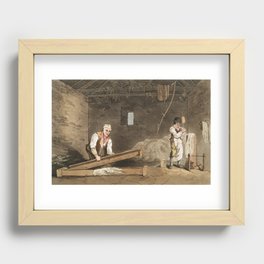 19th century in Yorkshire life Recessed Framed Print