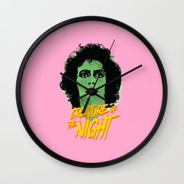 Creature of the night -The Rocky Horror Picture Show Wall Clock