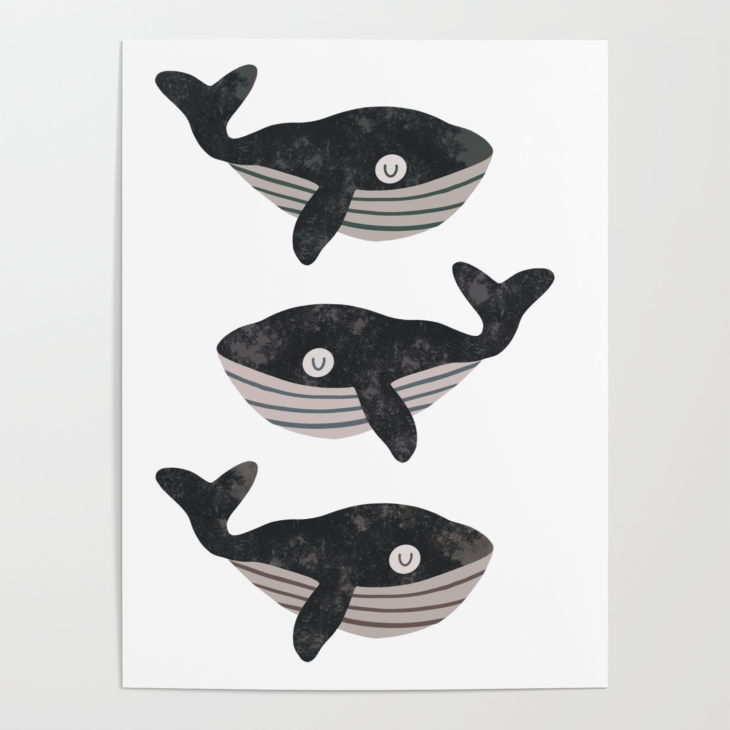 Sleepy Whales - Cute Animals Drawing - Ocean Lover Design Poster by Cam Skot | Society6 Sleepy Whales - Cute Animals Drawing - Ocean Lover Design Poster by Cam Skot | Society6