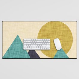A room with a view Sage Desk Mat